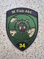 *** Badge M Flab Abt 34 mit klett ***