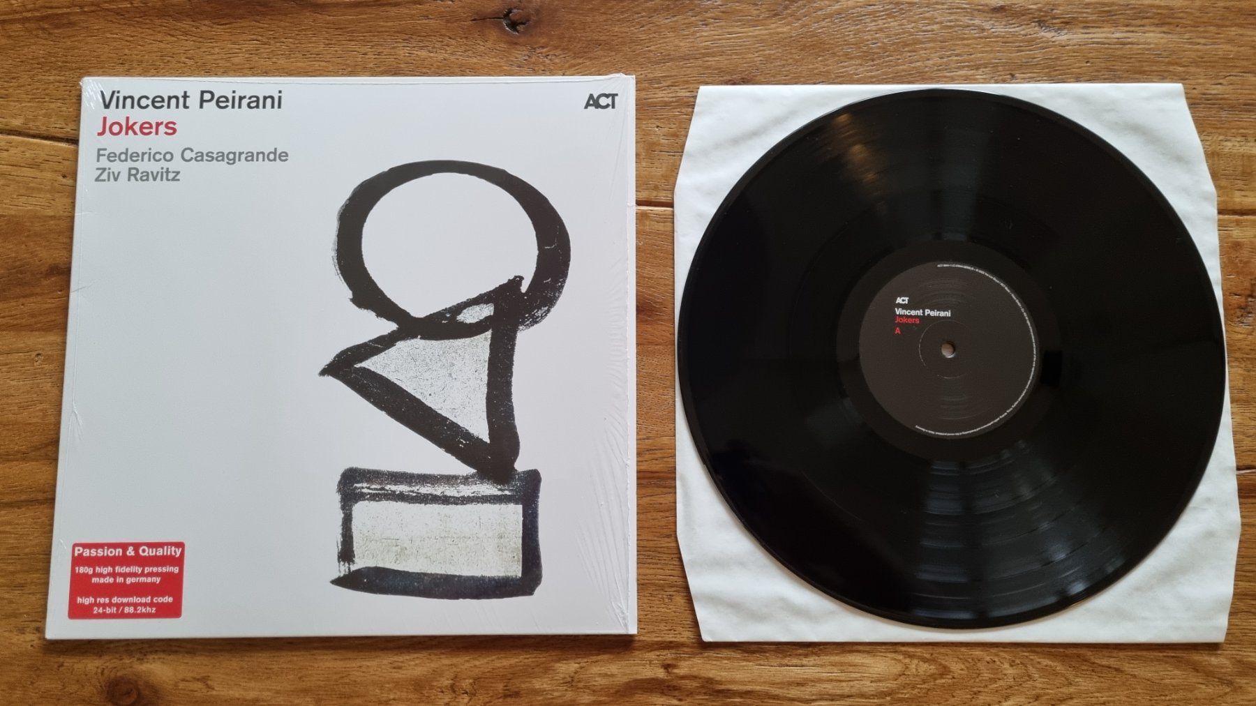 Dischi in vinile: Vincent Peirani - Jokers - Vinyl – Usato da Hedingen venduto da guarder