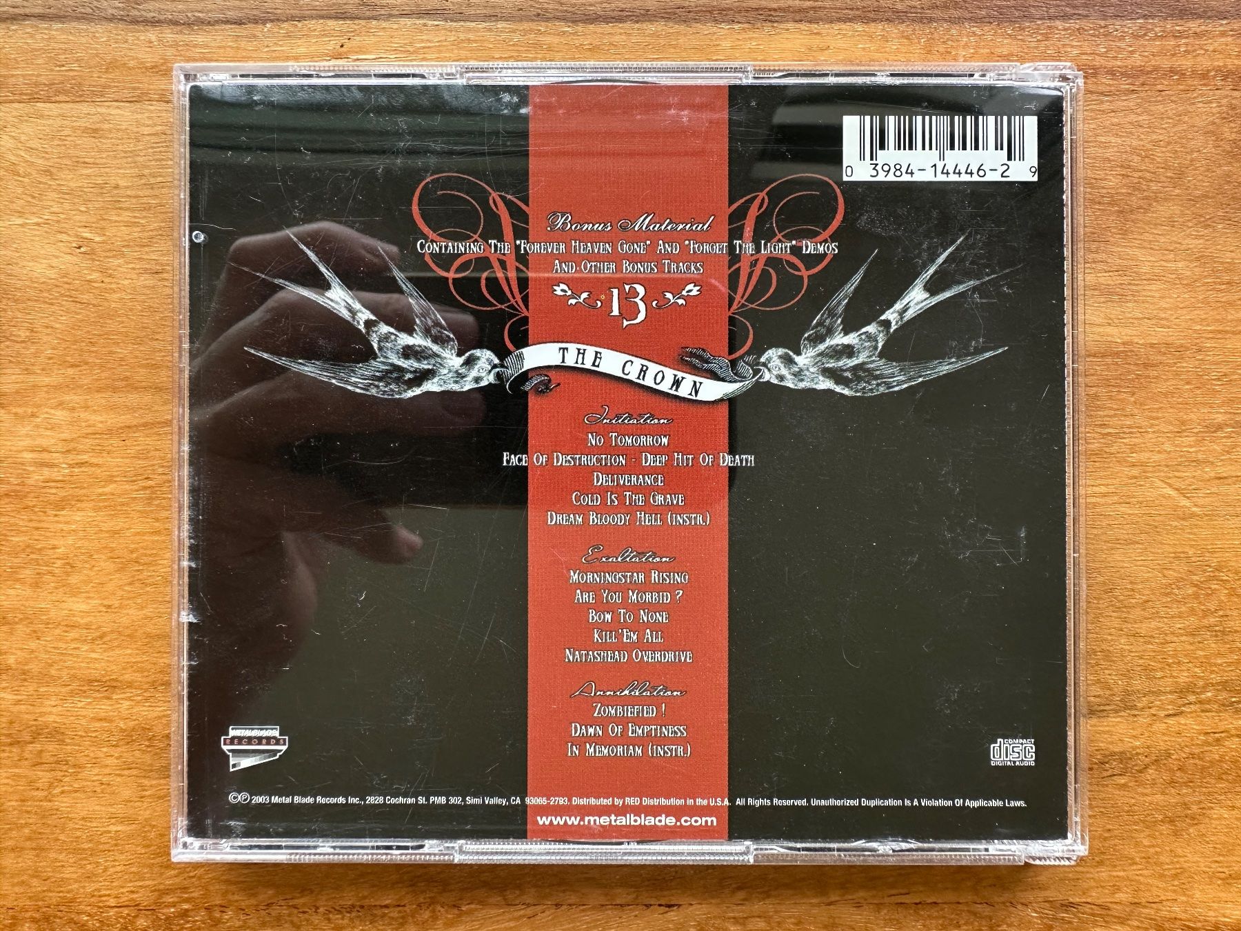 CD: The Crown – Possessed 13 – Usato da Horgen venduto da flyingpenguin2000 3
