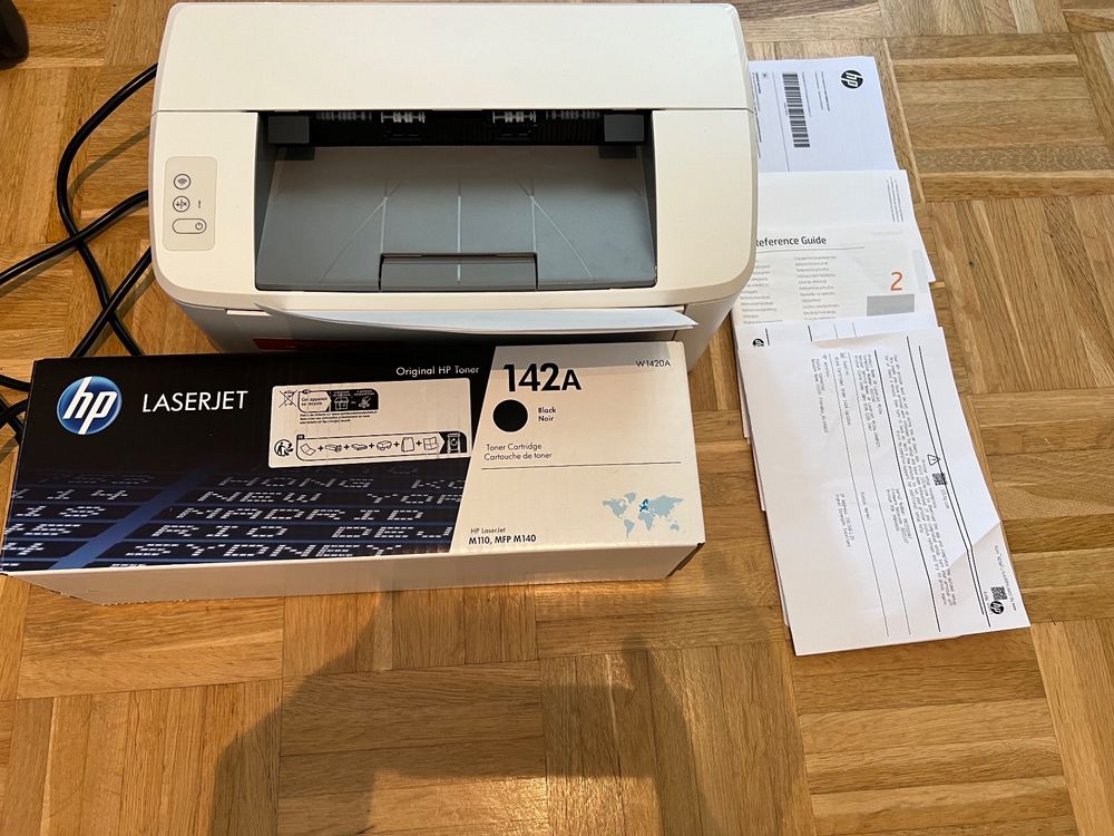 De perfecte stofhoes, bruin nylon hoes compatibel met HP LaserJet M110we printer, antistatisch en waterdicht stofdeksel, afmetingen 13,6 B x 7,5 D x 6,3 H door de perfecte stofhoes LLC