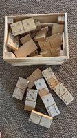 Domino aus holz