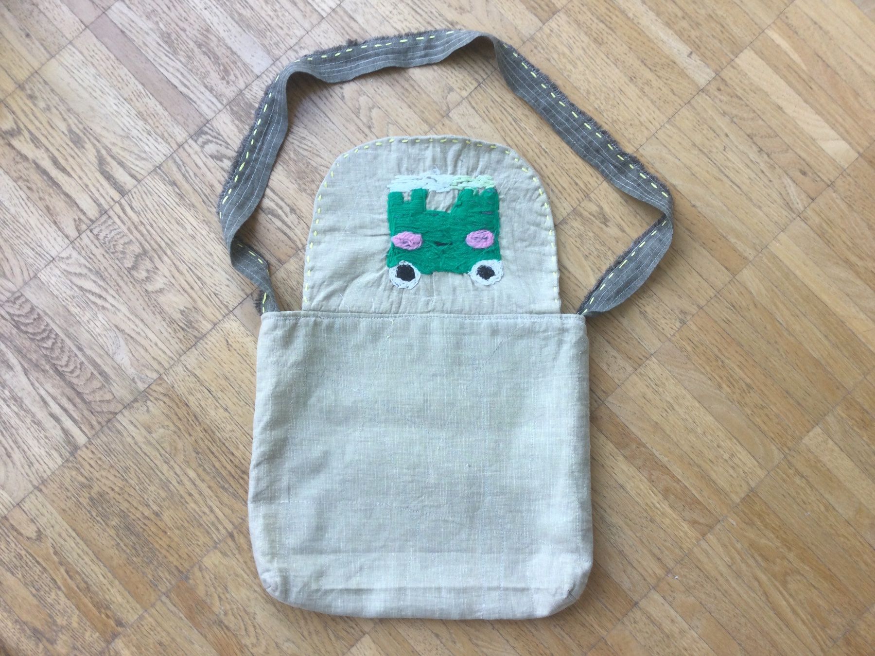 Borse: Schultertasche Frosch Hand-made – Usato da Zürich venduto da ShadowVorlon 1