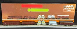 Märklin 8204 Spur Z Wagen-Set Güterwagen der ehemaligen DDR
