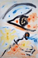 kl. Gemälde: Eyes talk