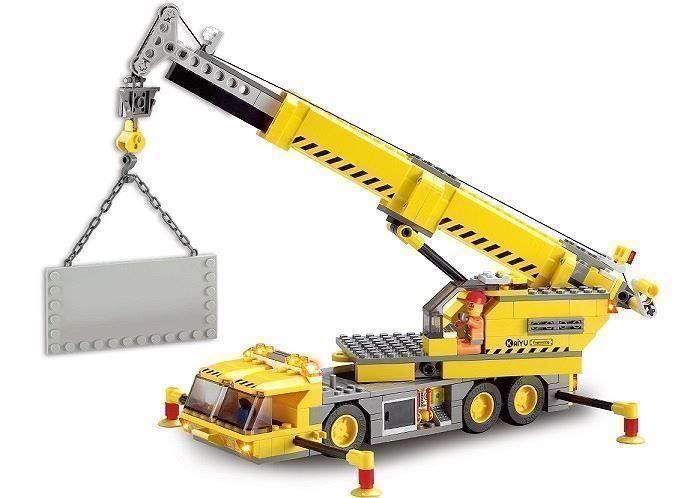 Kit di costruzioni: City - Mobiler Baukran  380 Teile – Nuovo e nell'imballaggio originale da Biel/Bienne venduto da Spiel-Markt 1