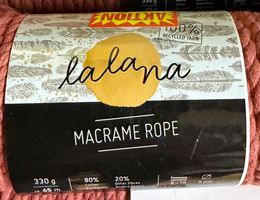 LALANA Makramee-Kordel (1650 Gr)