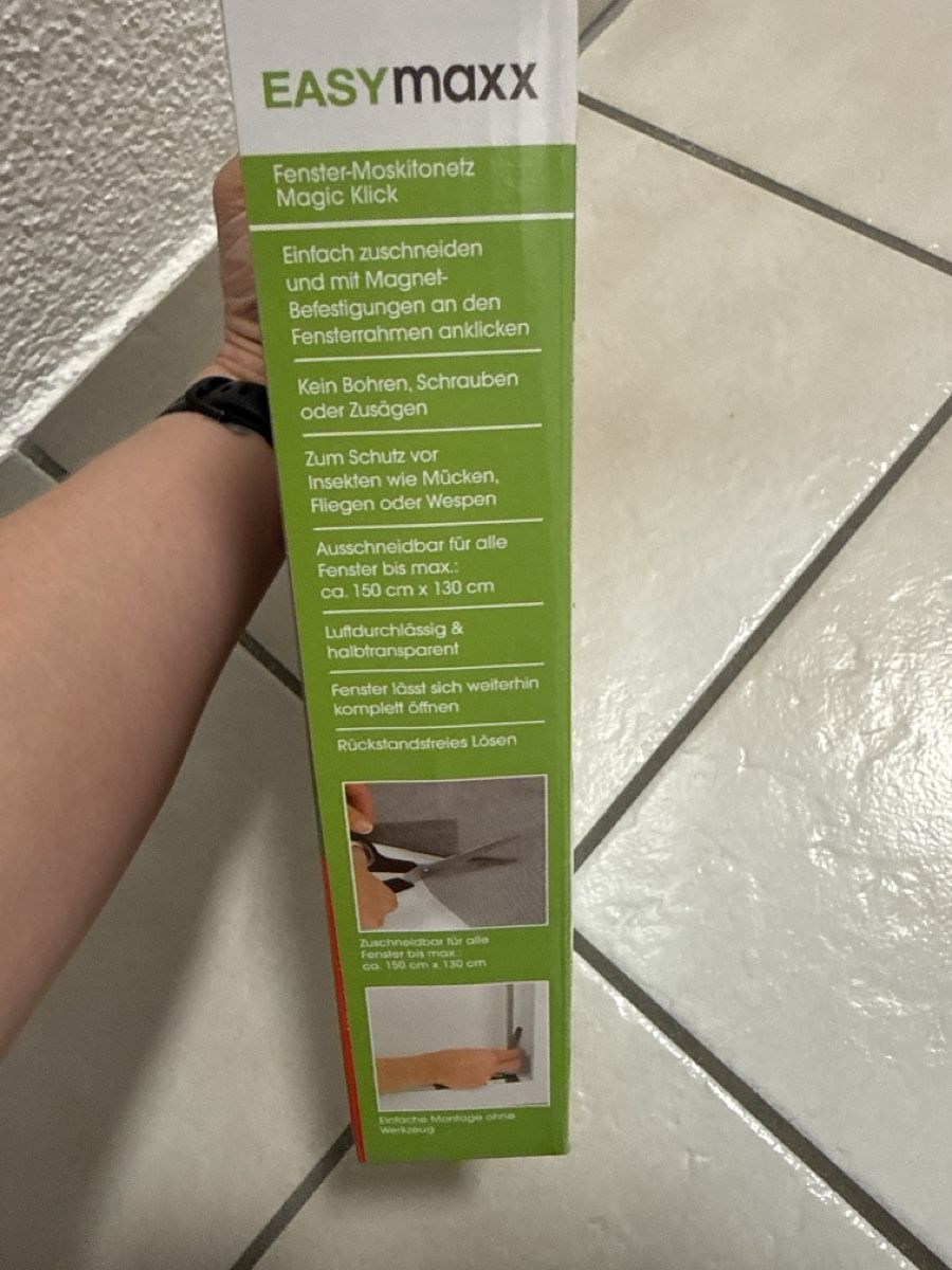 Sonstiges für Haushalt & Wohnen: 2x Easymaxx Moskitonetz Magic Klick – Neu und originalverpackt aus Schwyz von saraver 2