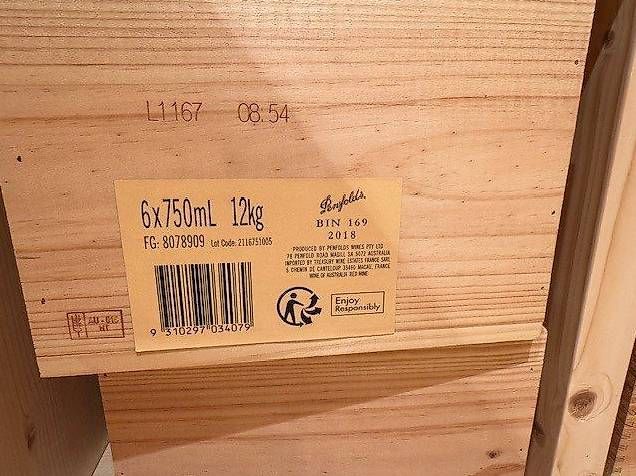 Wein: Penfolds BIN 169 2018 – Gebraucht aus Porza von Marti24