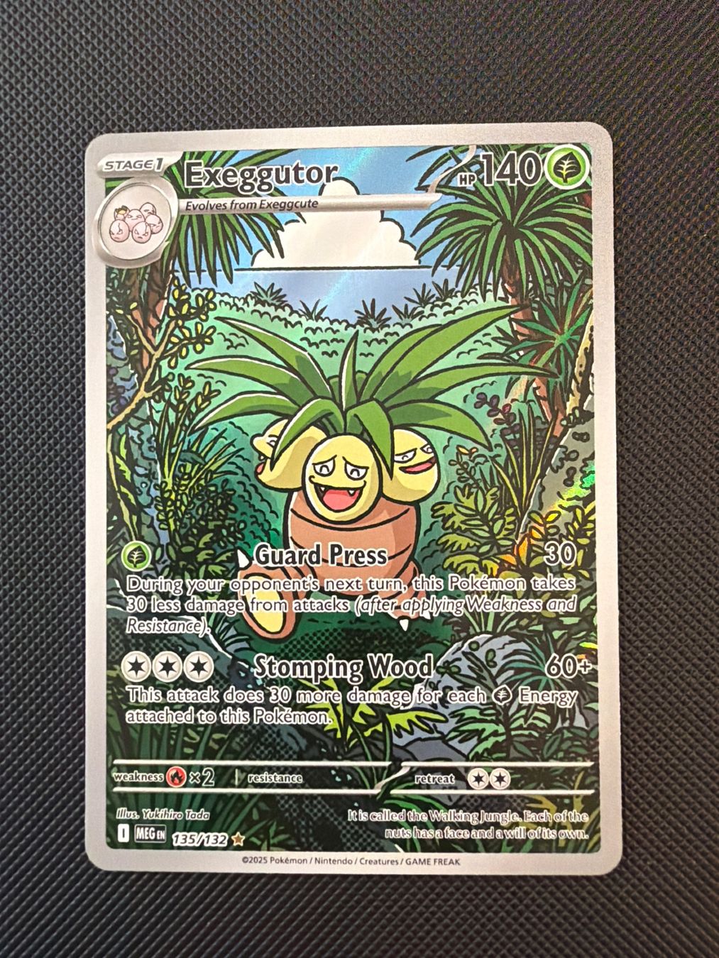 Pokémon Carte collezionabili: Exeggutor - 135/132 - Mega Evolution Base 🇺🇸 – Usato da Oberrohrdorf venduto da Samet-TCG