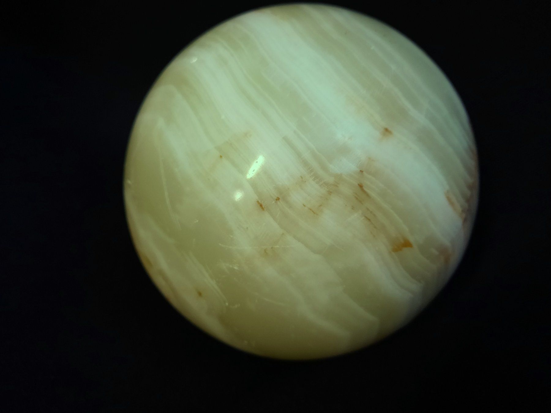 Minerali & Pietre curative: ONYX-Steinkugel 2.92Kg – Usato da Beinwil am See venduto da Restwert_Beinwil 8