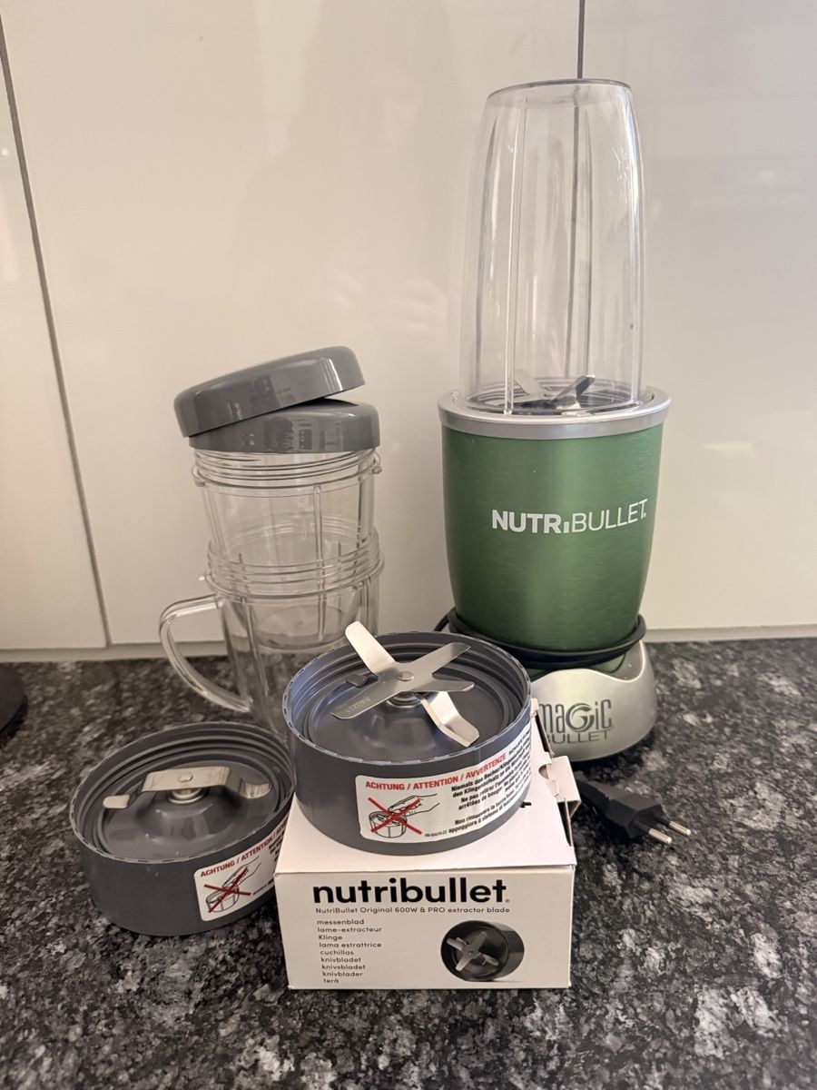Nutribullet Küchengeräte: Nutribullet Mixer Grün Gebraucht – Gebraucht aus Luzern von alinaoswald