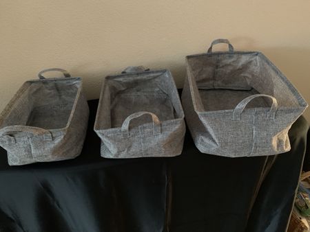 Aufbewahrungstäschli, innen plastifizierz, aussen Stoff
