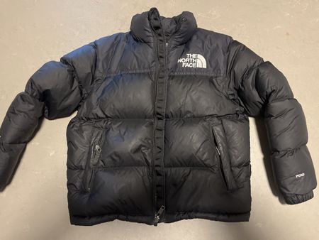 North Face Daunenjacke Teens L schwarz