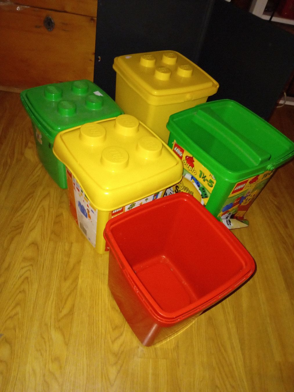 Lego Kit di costruzioni: Set di 5 secchielli LEGO Duplo – Usato da Biasca venduto da Old_6blh 1