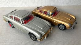🟡🔵 CORGI TOYS # 261+270 / James Bond 007 Aston Martin 1965