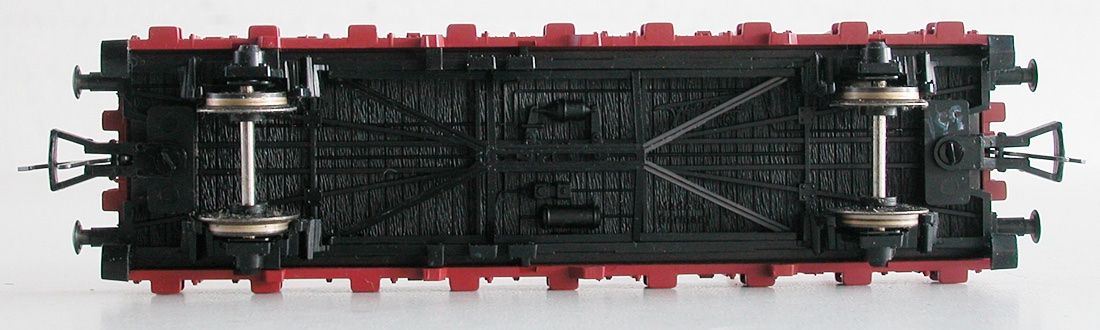 Fleischmann Modelleisenbahnen: Fleischmann Rungenwagen Rmms 33 der DB Spur H0 – Gebraucht aus Oberwil BL von Klang 3