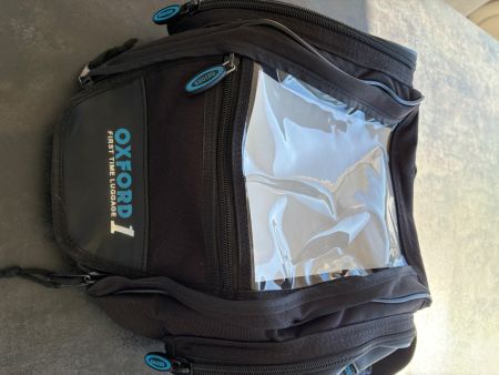 Oxford Tankrucksack schwarz gebraucht guter Zustand