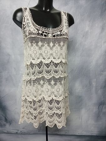 Gehäkeltes Sommerkleid Valleygirl, Grösse S