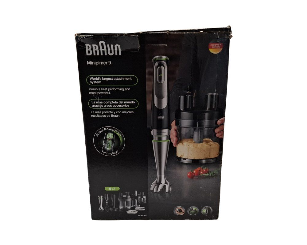 Braun Elettrodomestici da cucina: BRAUN Multi Quick 9 Stabmixer – Nuovo (secondo la descrizione) da Wil SG venduto da Restwert_Wil 2