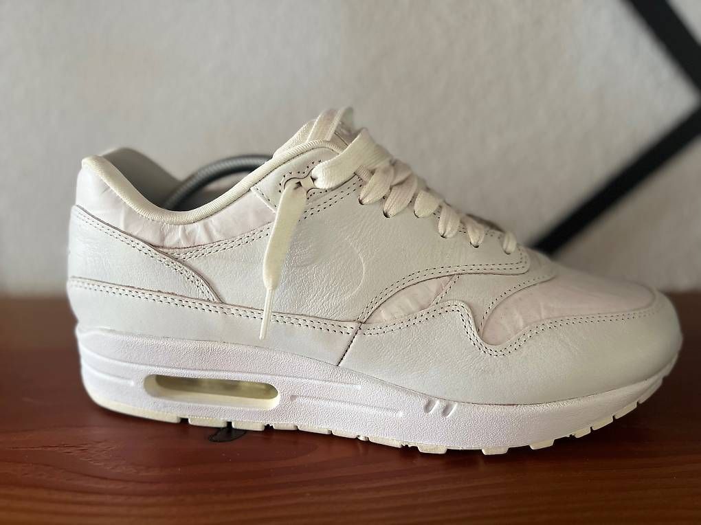 Scarpe da uomo: Nike Air Max 1 Rub Away White Brown – Usato da Dagmersellen venduto da tabula_rasa