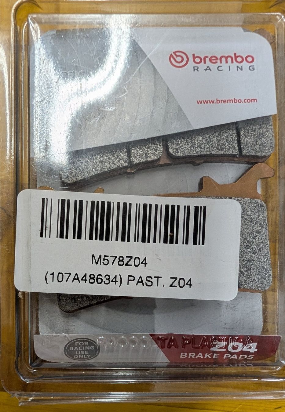 Tutti i ricambio per moto: Brembo Z04 Bremsbelege – Nuovo e nell'imballaggio originale da Fulenbach venduto da mandoseck 1