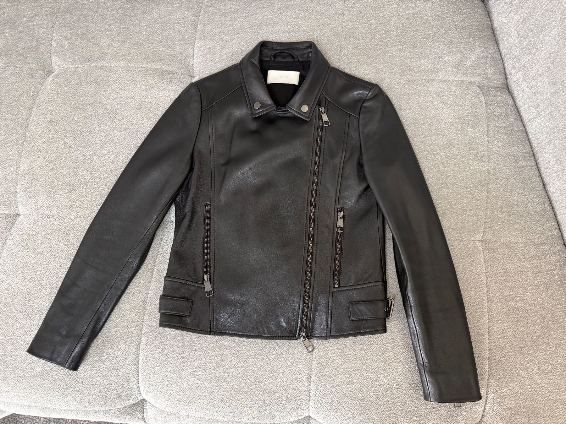 Hugo Boss Giacche: Lederjacke Boss, Gr. 36 (S) – Usato da Uetikon am See venduto da Fraufox1 9
