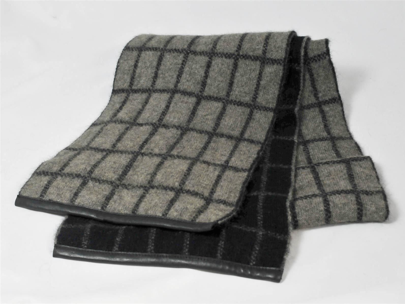 Cravatte: Possum Halstuch Herren grau/schwarz – Nuovo e nell'imballaggio originale da Zollikofen venduto da marys-choice 1