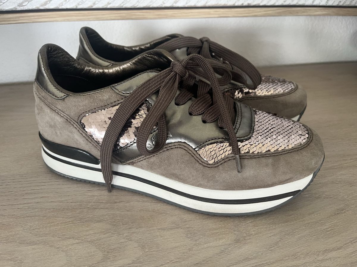 Hogan Scarpe da donna: HOGAN Sneaker Taupe Gr 36 NP: 320-. – Usato da Immensee venduto da Panchi4 2