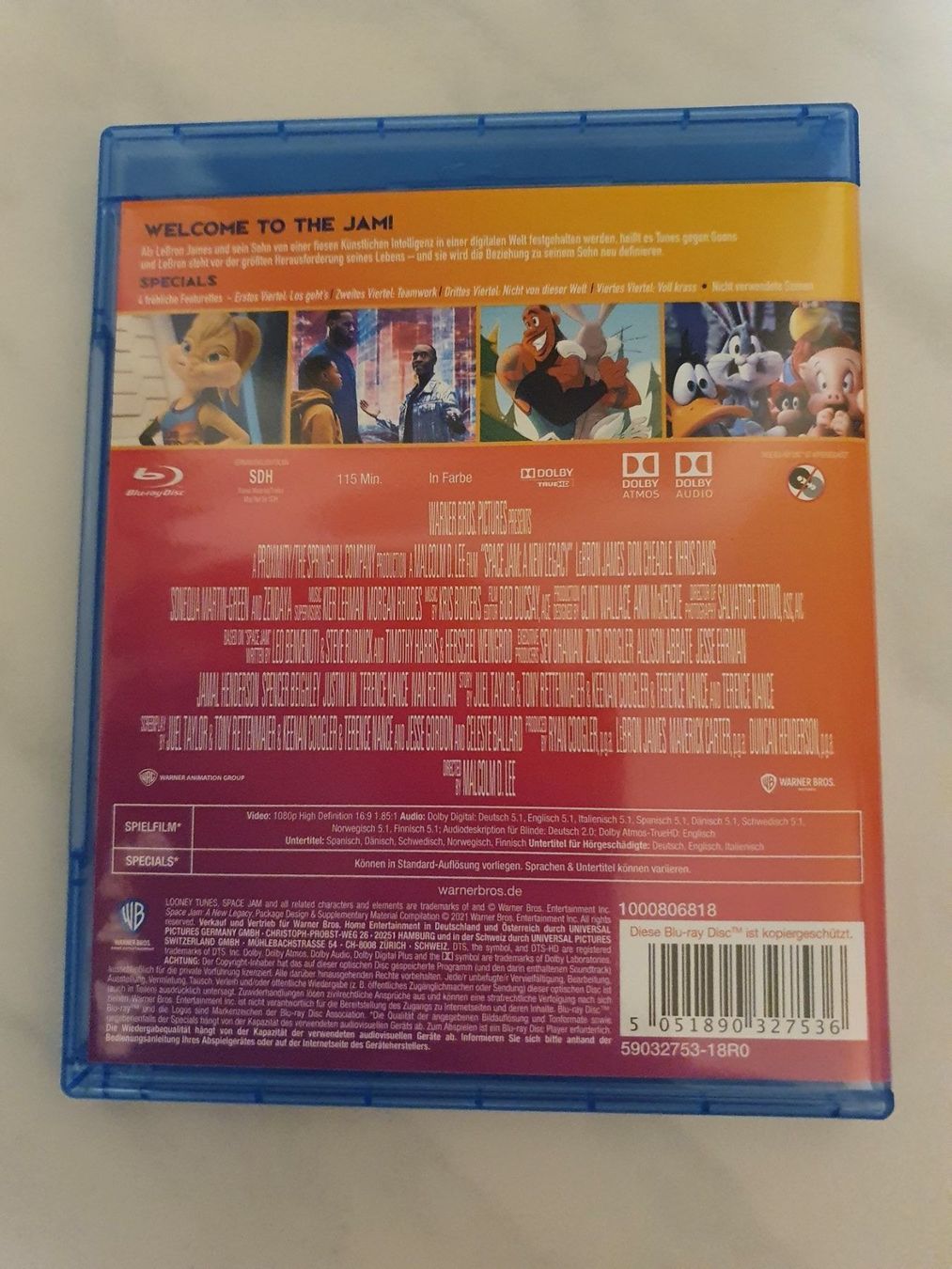 Alle DVDs: Space Jam Blueray – Neu (gemäss Beschreibung) aus Ostermundigen von ala_pt5h 2