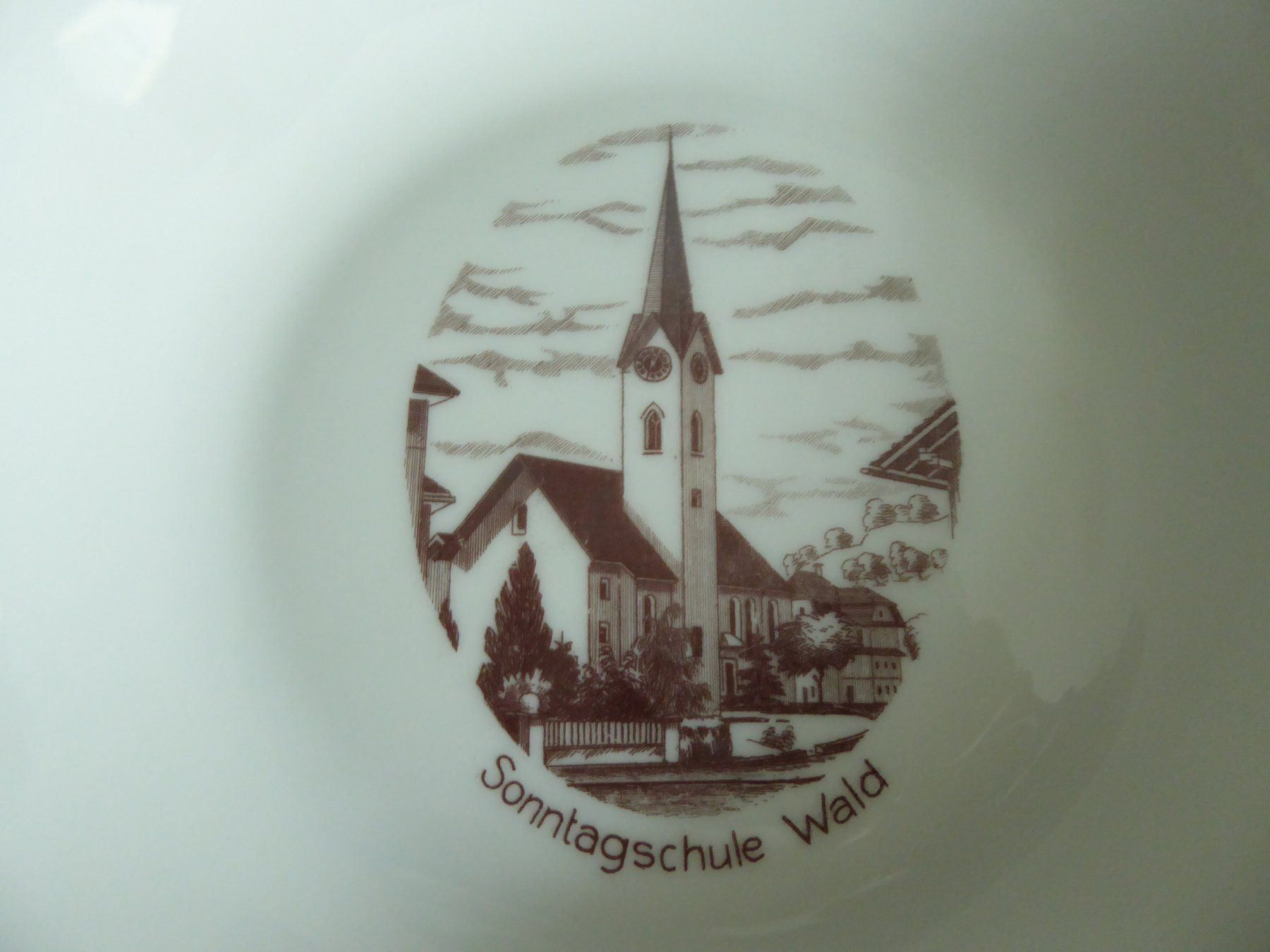 Assiettes: 1935 Langenthal-Teller  -  Wald – D'occasion à Zürich par Chaeffeler 3