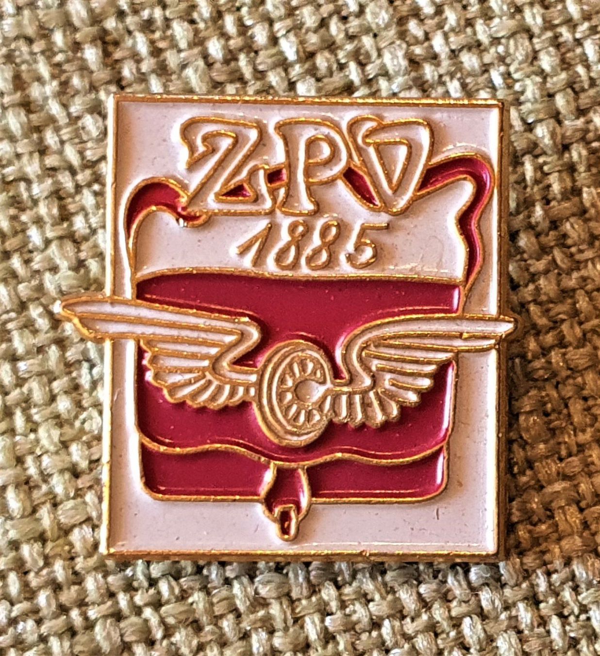Alle Briefmarken: H377 - Pin ZPV 1885 Schweizer Eisenbahn – Gebraucht aus Reinach BL von Boston-Verkauf