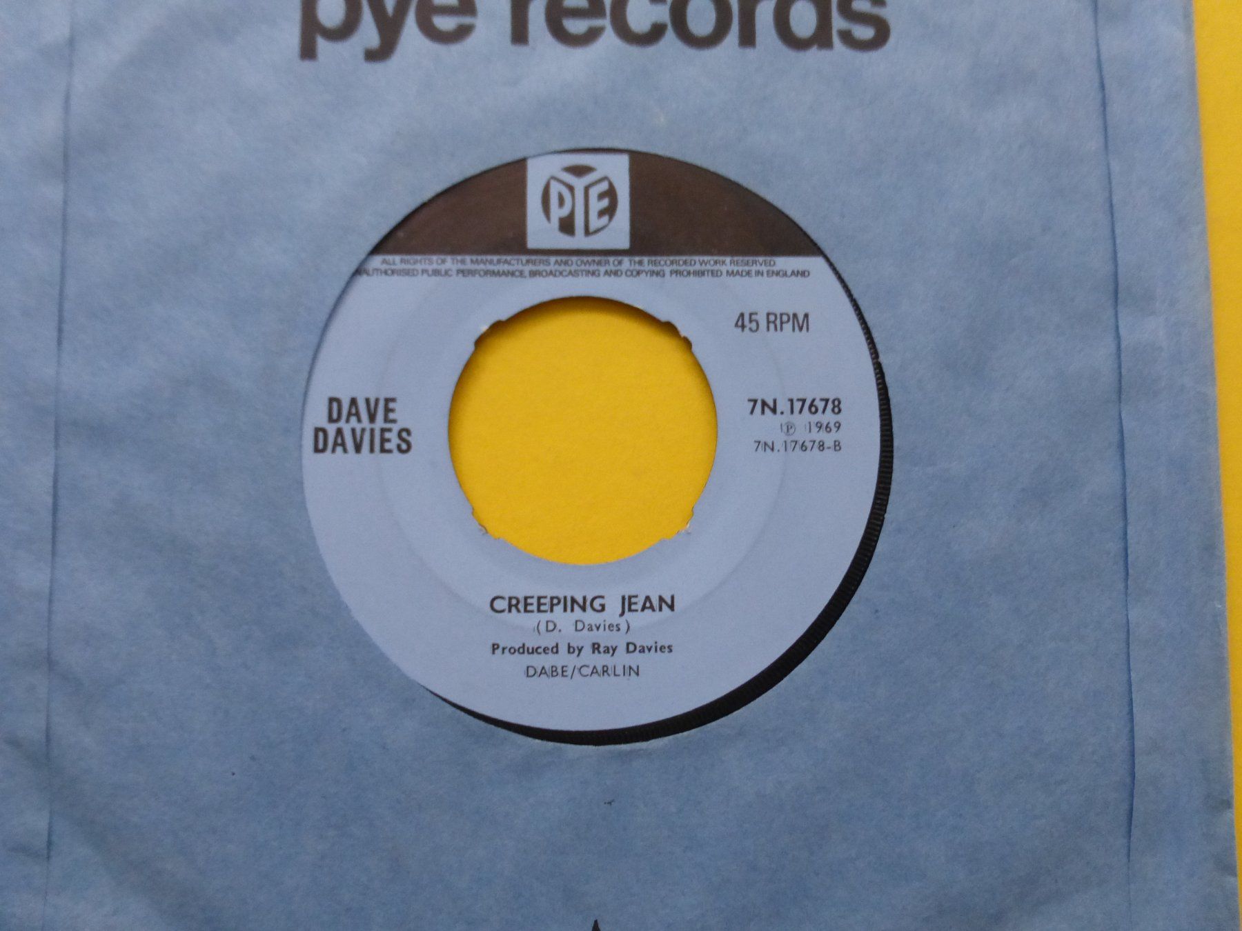 Dischi in vinile: Dave Davies – Hold My Hand – Usato da Zürich venduto da Swiss57 1