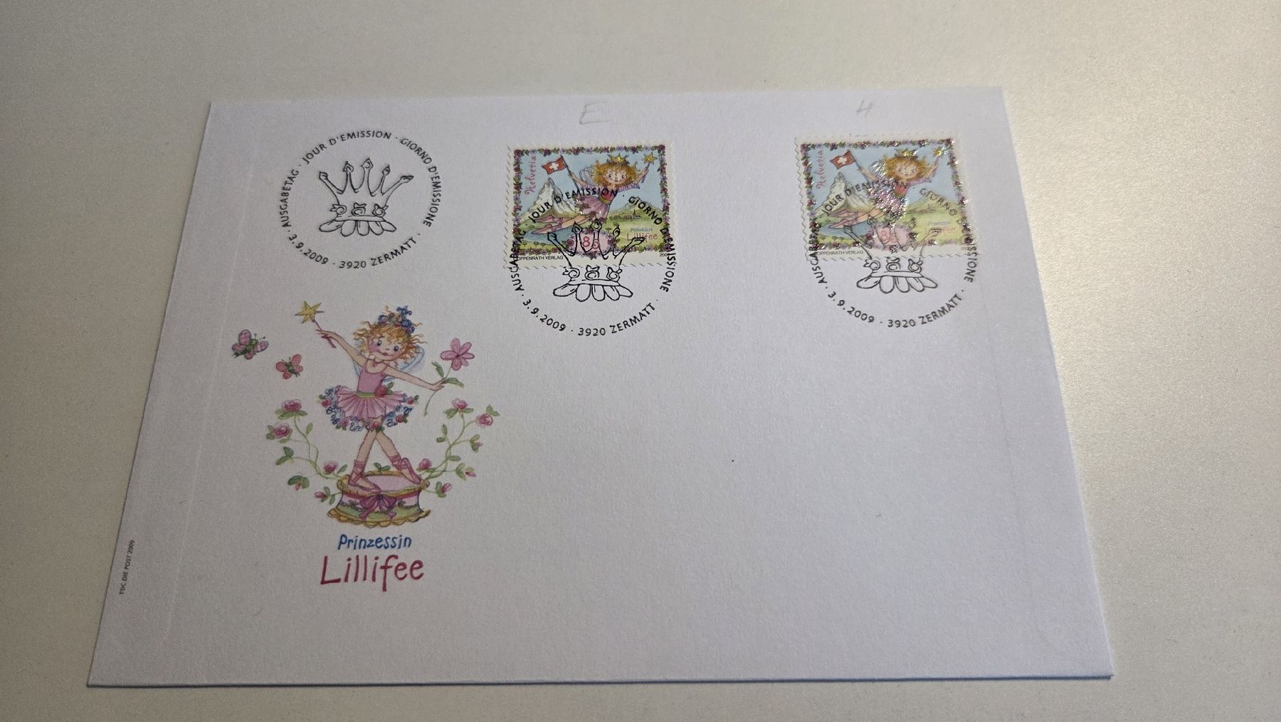 Tutti i francobolli: 2009 FDC Combo Lillifee – Usato da Arni AG venduto da Moth68