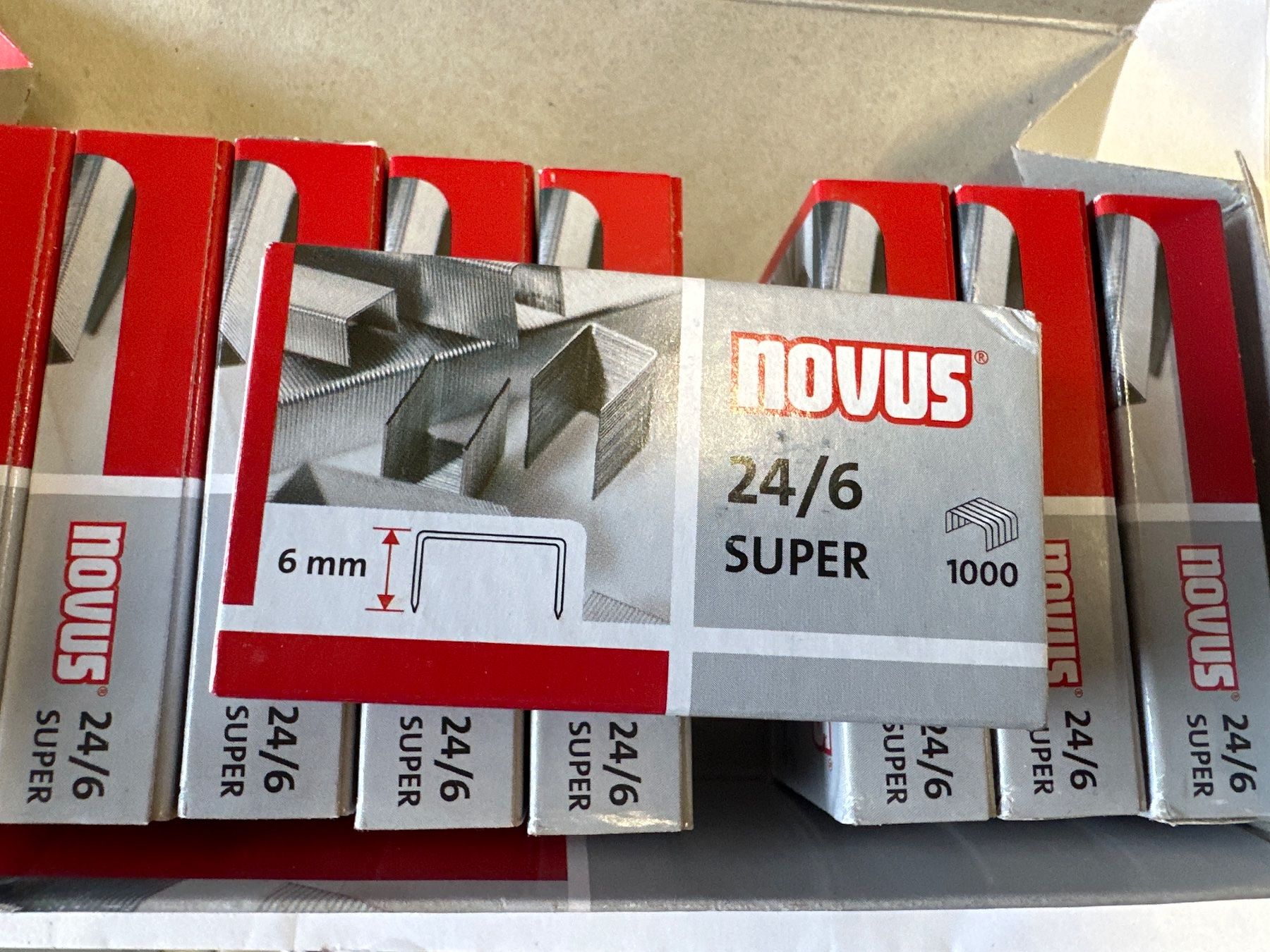 Macchine rilegatrici: 10 Pack Heftklammer 24/6 – Nuovo e nell'imballaggio originale da Necker venduto da liq24 2