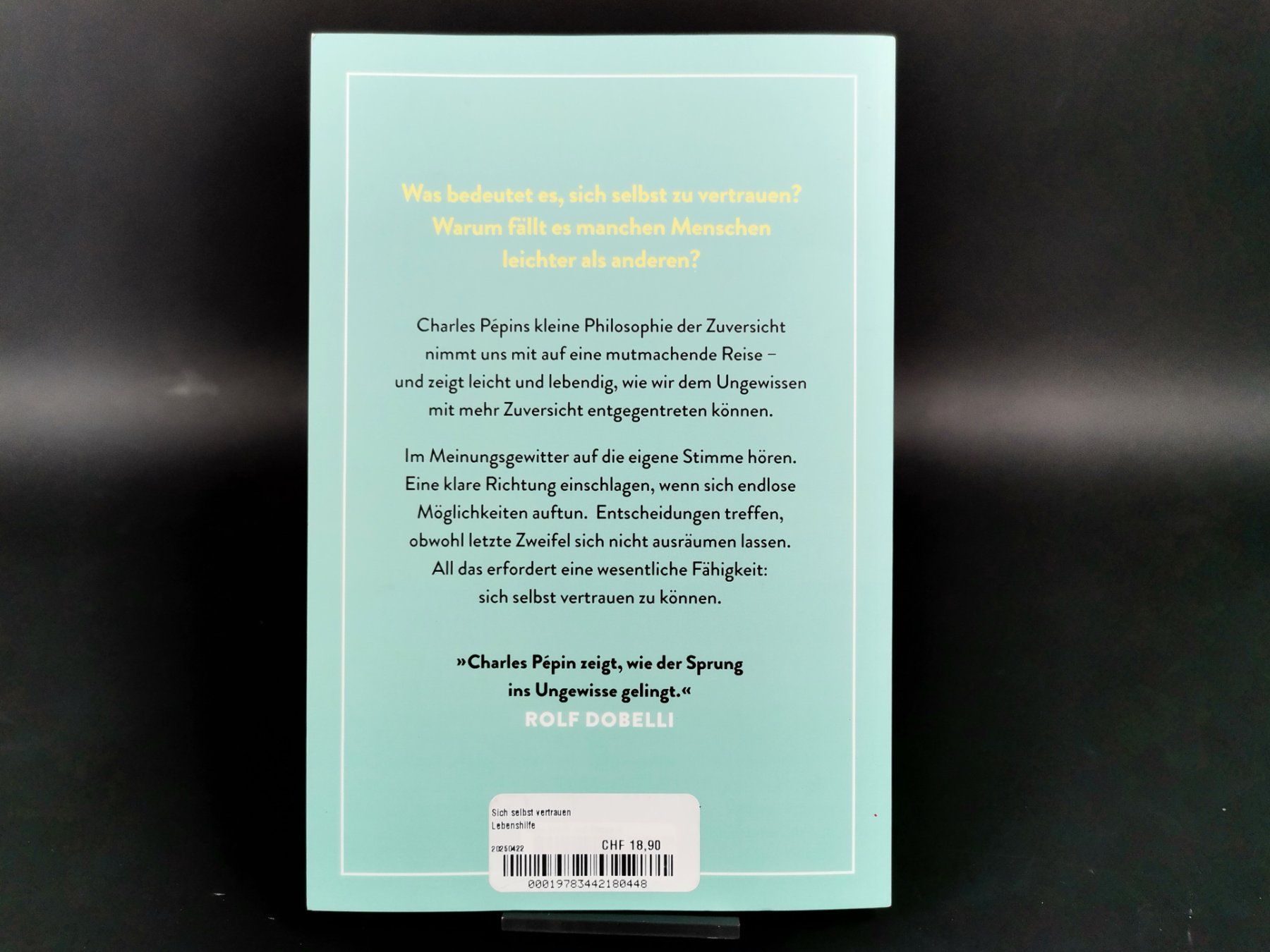 Libri: Buch Sich Selbst Vertrauen – Usato da Schaffhausen venduto da Restwert_SH 2