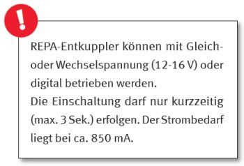 Modelleisenbahnen: REPA Entkuppler Spur "N" – Neu (gemäss Beschreibung) aus Granges-Paccot von Wodli 2