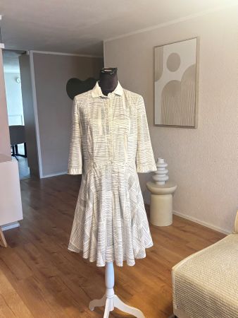 Akris Cocktailkleid/Blusenkleid Baumwolle /Seide 1290€