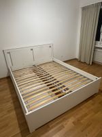 Bettgestell SONGESAND 160x200 mit 4 Schubladen, weiss/Lönset