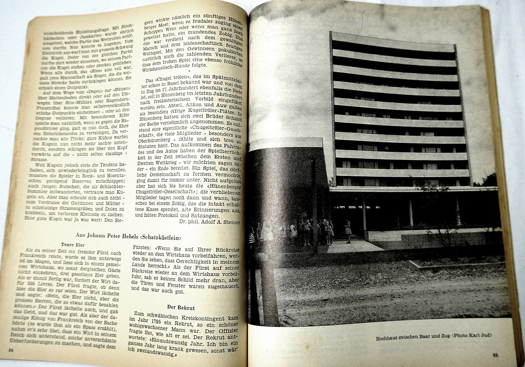 Kalender: Schwyzer Kalender 1964 – Gebraucht aus Baar von 2cvbaar 4