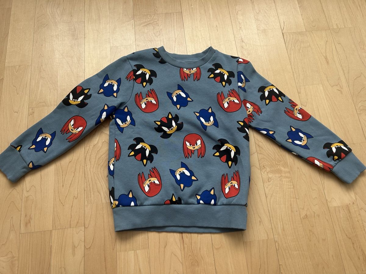 Maglioni & Felpe: Sonic the Hedgehog Pullover, Grösse 116, Top Zustand! – Nuovo (secondo la descrizione) da Baden venduto da Vanessa55555