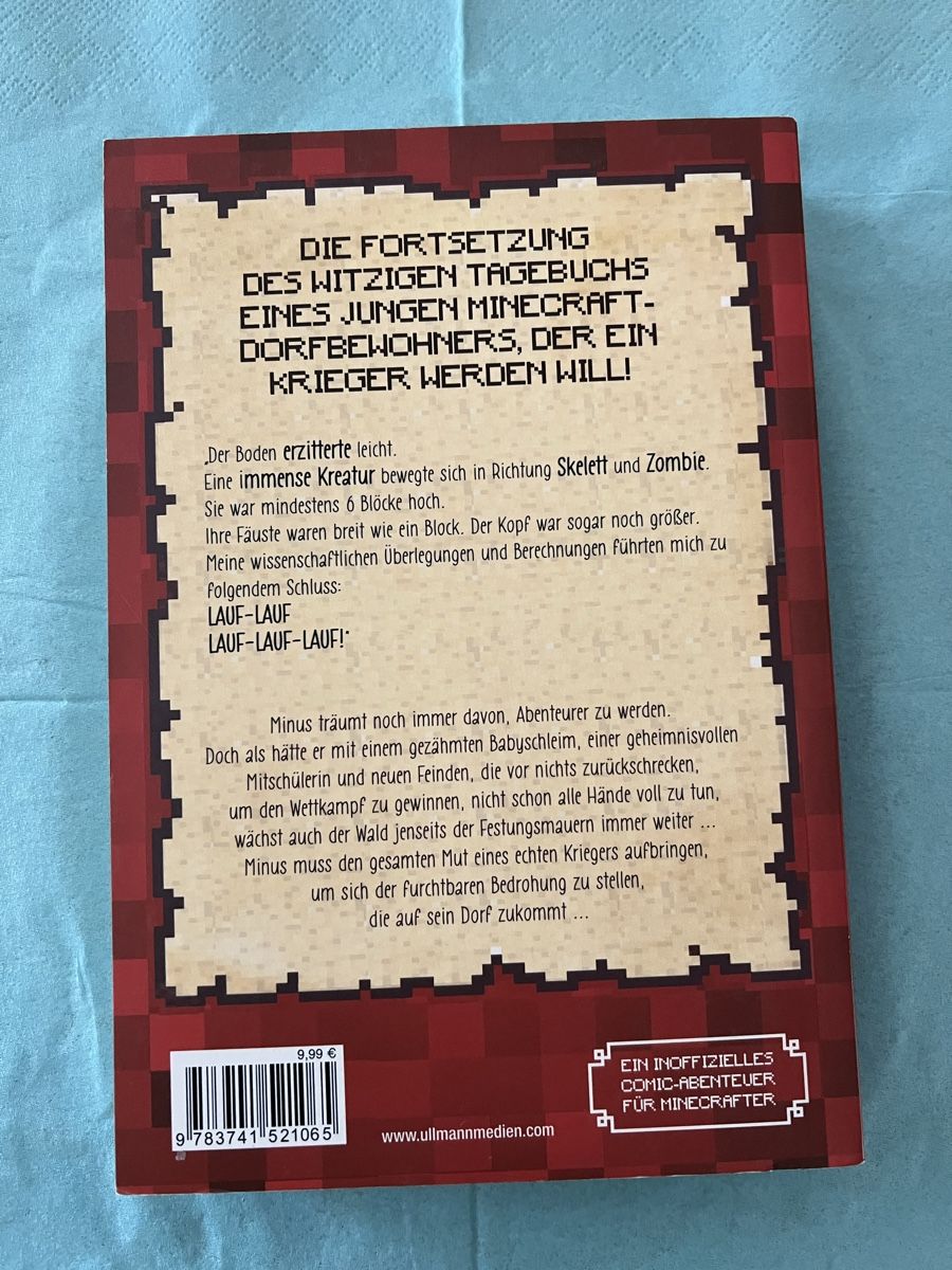 Libri: Minecraft Tagebuch eines Noobs Super-Kriegers. 227 Seiten – Usato da Basel venduto da veralt 1