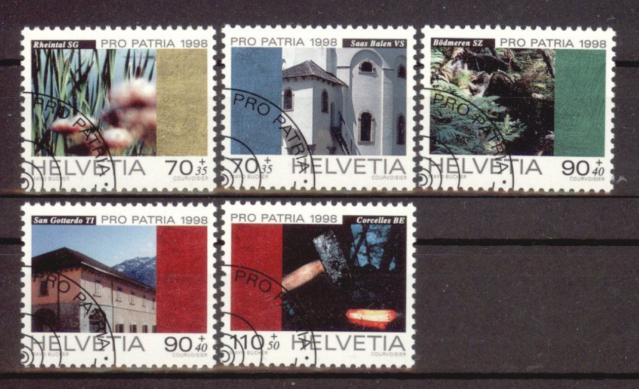 Tutti i francobolli: 1998, Pro Patria, ET – Usato da Willisau venduto da Vollstempel