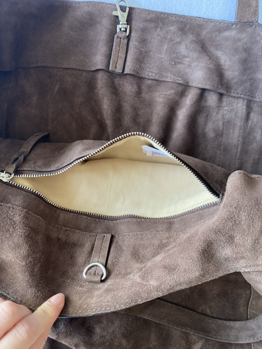 Becksöndergaard Borse da donna: Becksöndergaard Wildledertasche, braun, neuwertig! – Nuovo (secondo la descrizione) da Basel venduto da val_t8jm 1