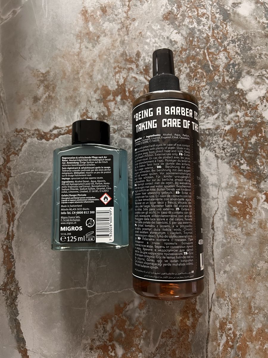 Gesichtspflege: Aftershave & Eau de Cologne Set – Herrenpflege – Neu und originalverpackt aus Suhr von SchnapperCH 1