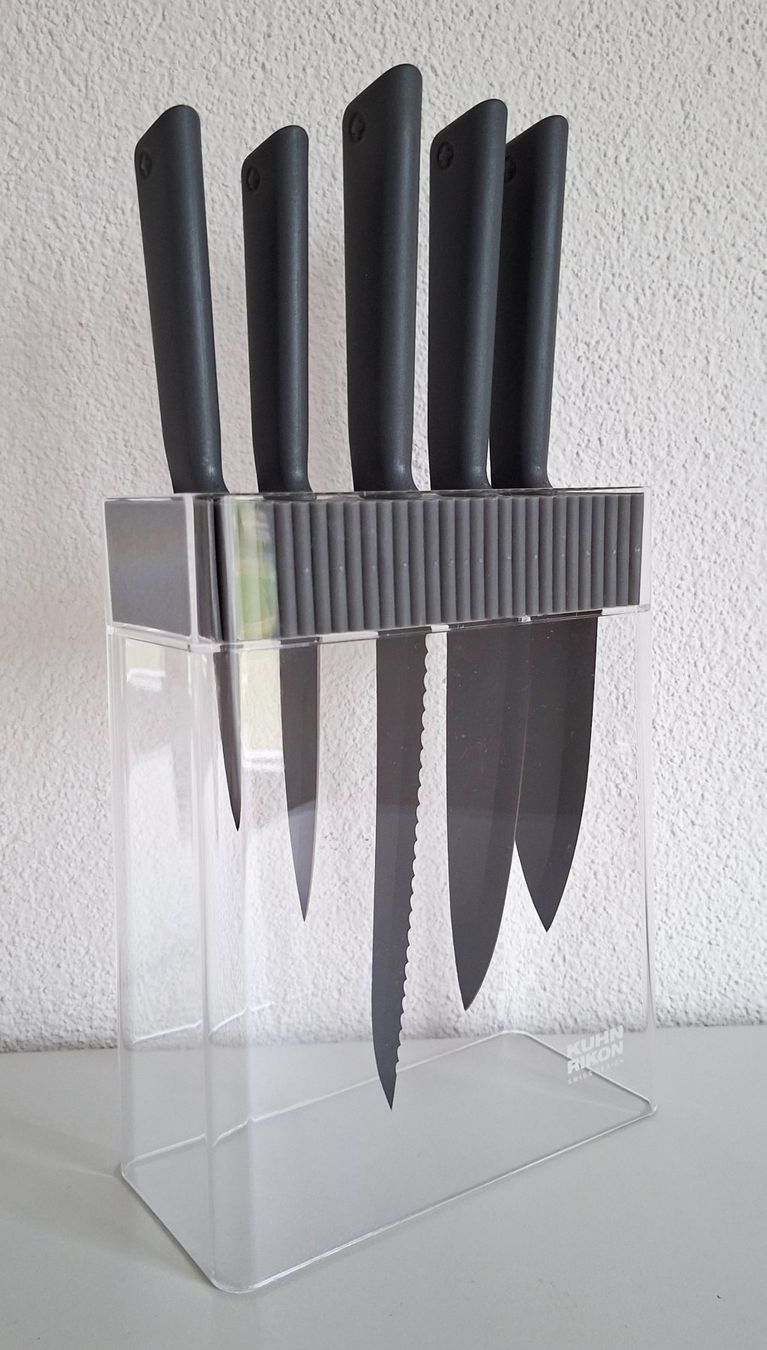 Kuhn Küchenmesser: Kuhn Rikon Küchenmesser Set 5-teilig – Neu und originalverpackt aus Oftringen von Fliby 2