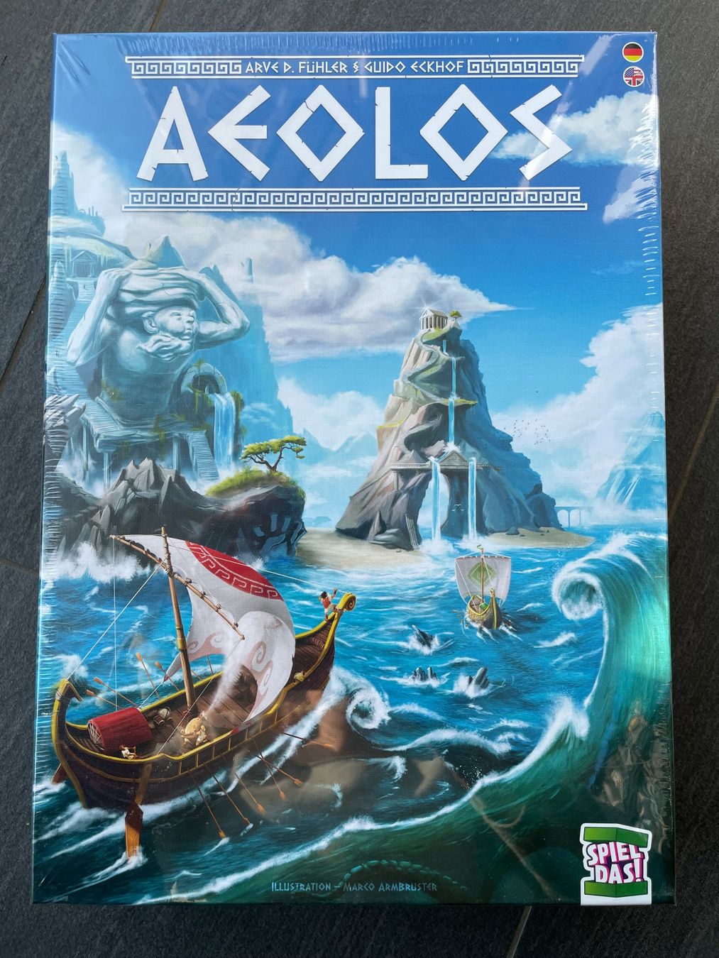 Giochi: Brettspiel Aeolos - Originalverpackt – Nuovo e nell'imballaggio originale da Magden venduto da Cosumi