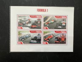 2013 Malediven  Ferrari Rennwagen Block ** (A601)