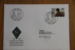 Schweiz 1989 - 100 Jahre Schweizerische Feldpost 1889 - 1989