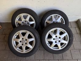 NEUE Reifen auf Felgen Gamaparts 16 Zoll (205/55 R16 91H)