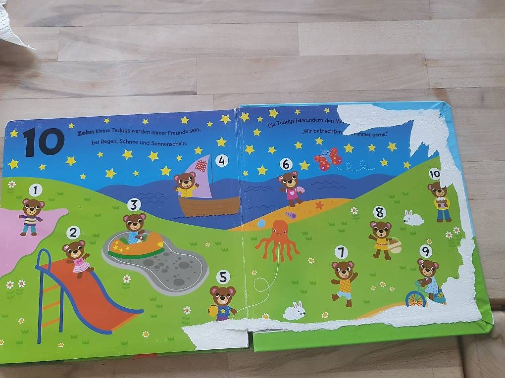 Libri: Zählbuch 10 kleine Teddybären – Usato da Ebmatingen venduto da zeitlos-gesund.ch 2